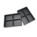 Custom PET Black Chocolate Blister Candy Plastic Tray Inserts